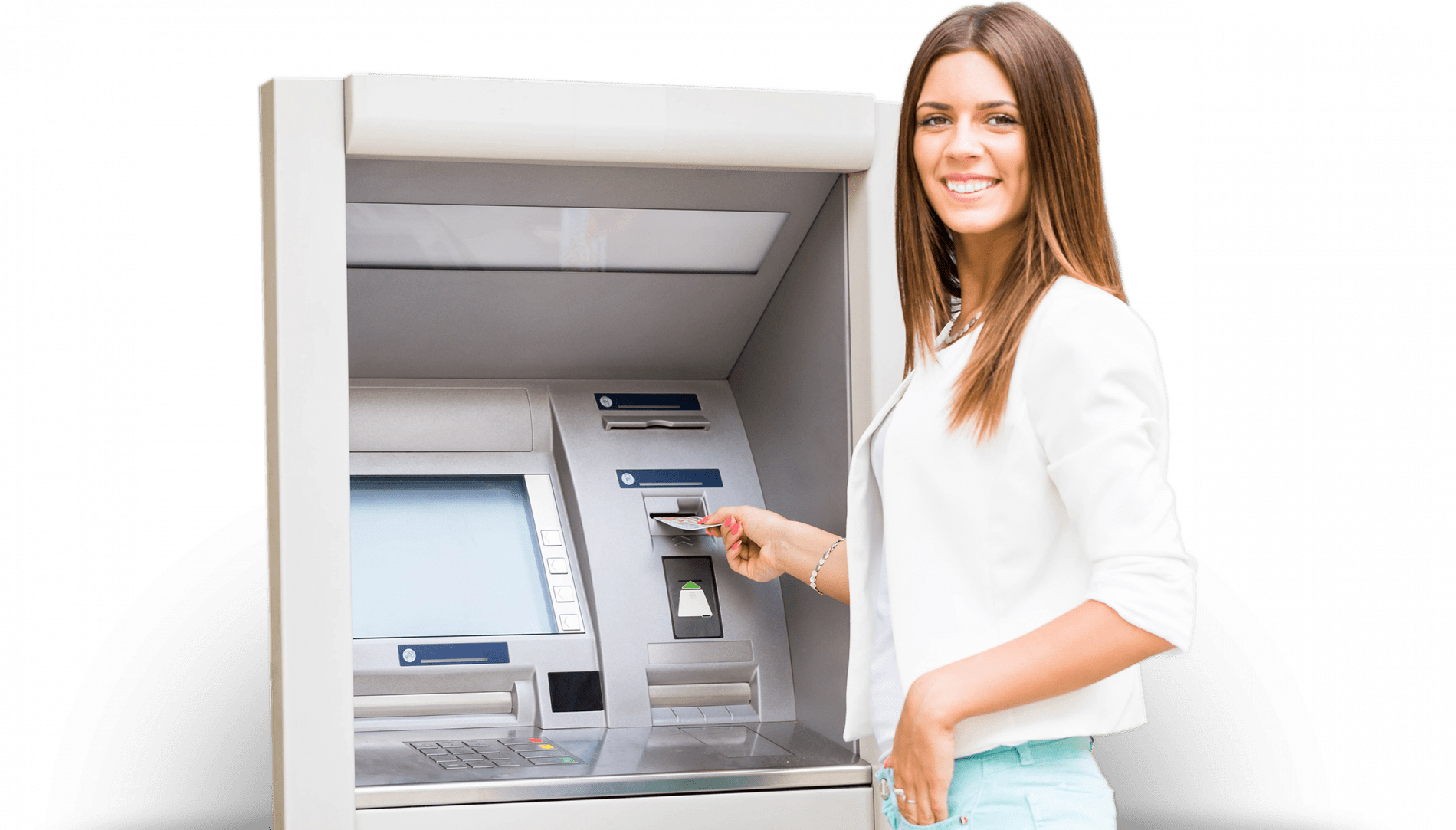 ATM happy customer no explosion